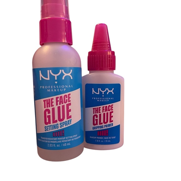 NYX Other - NYX The Face Glue Setting Spray and Primer Set